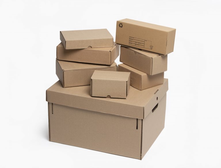 caixas de papelão mazurky